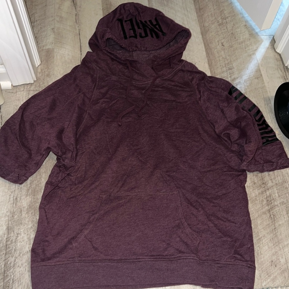 Hoodie Top Women's Size Small Victoria's Secret Purple 💜💜💜
